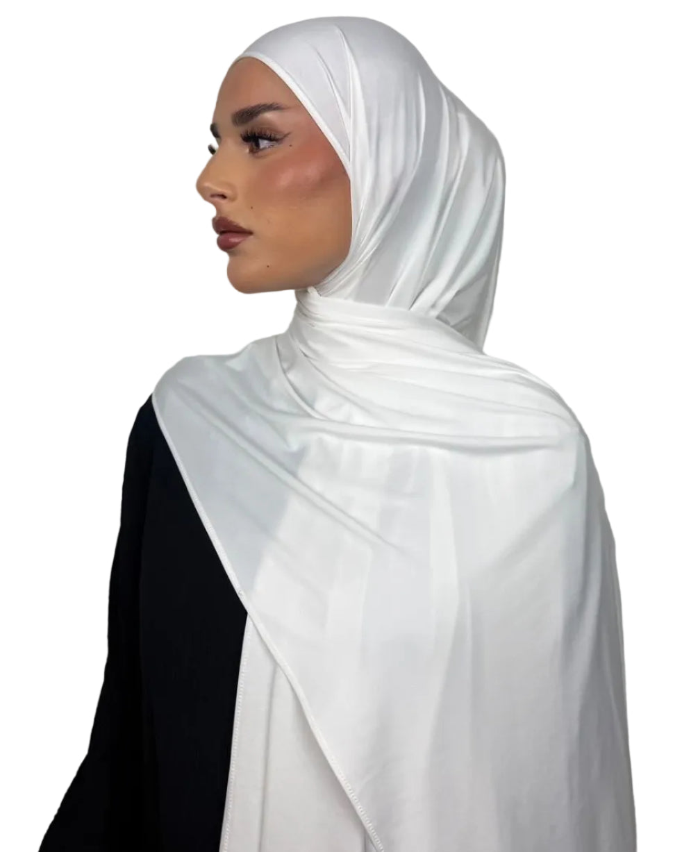 Liquid jersey - White
