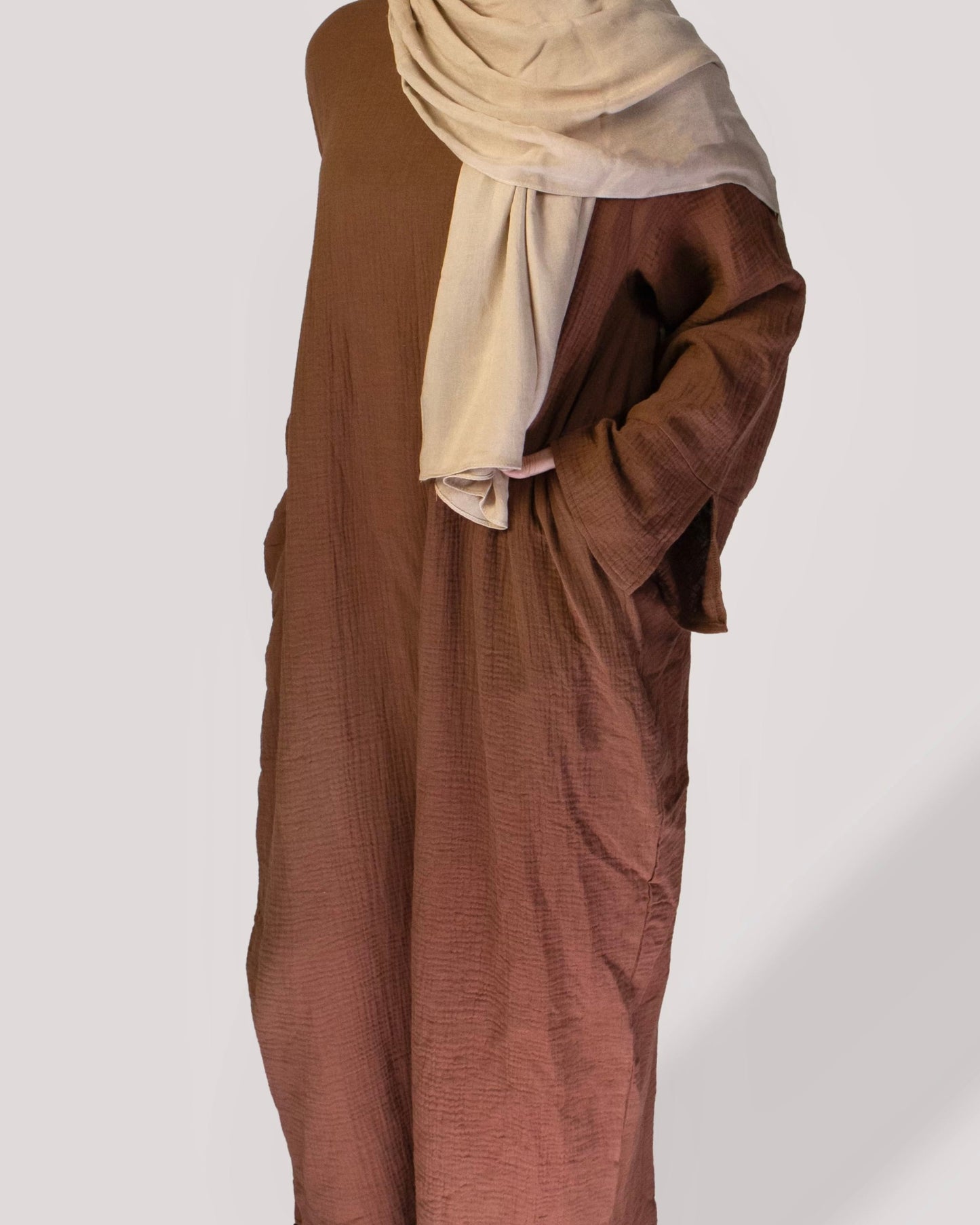 Safa Dress - Brown