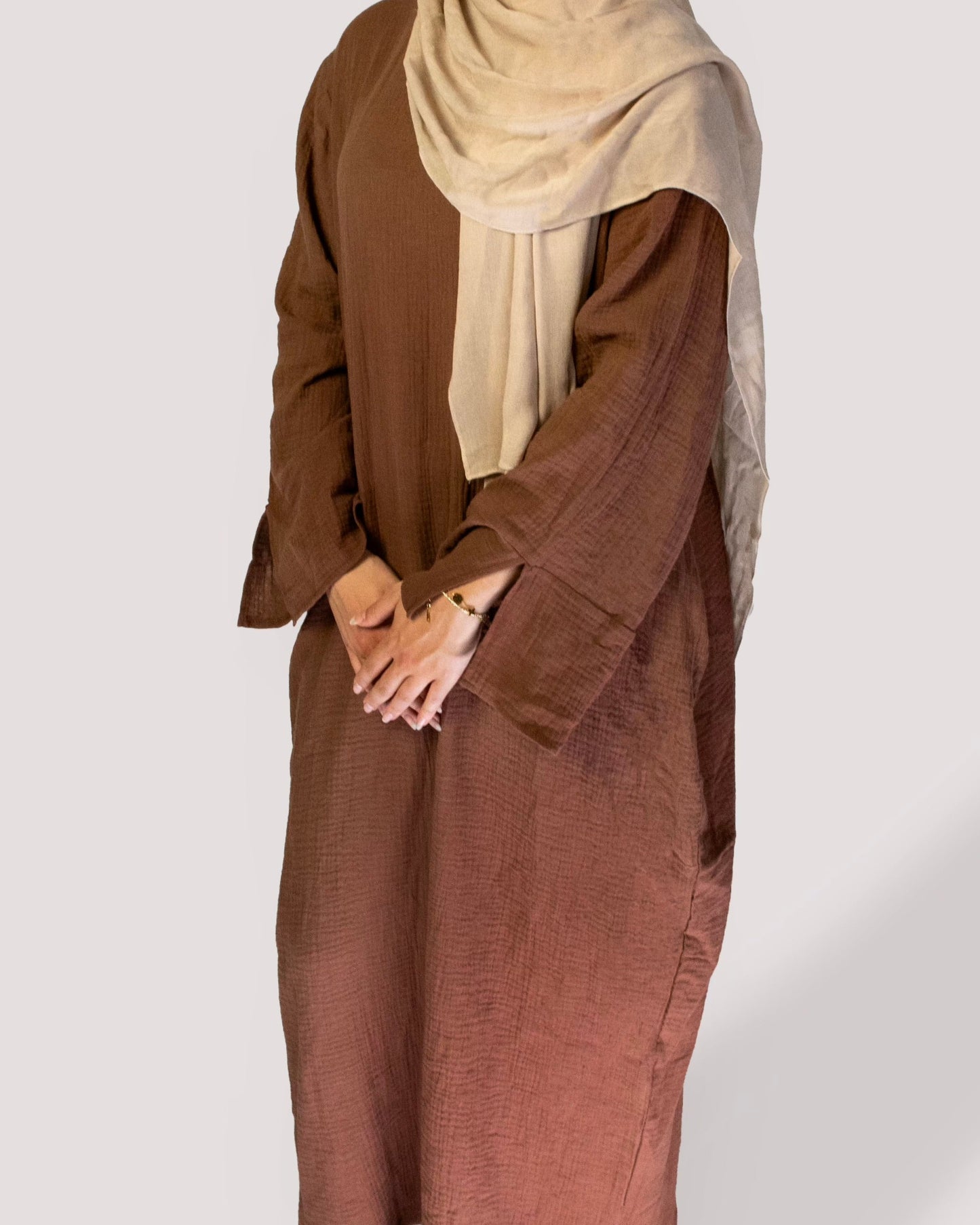Safa Dress - Brown