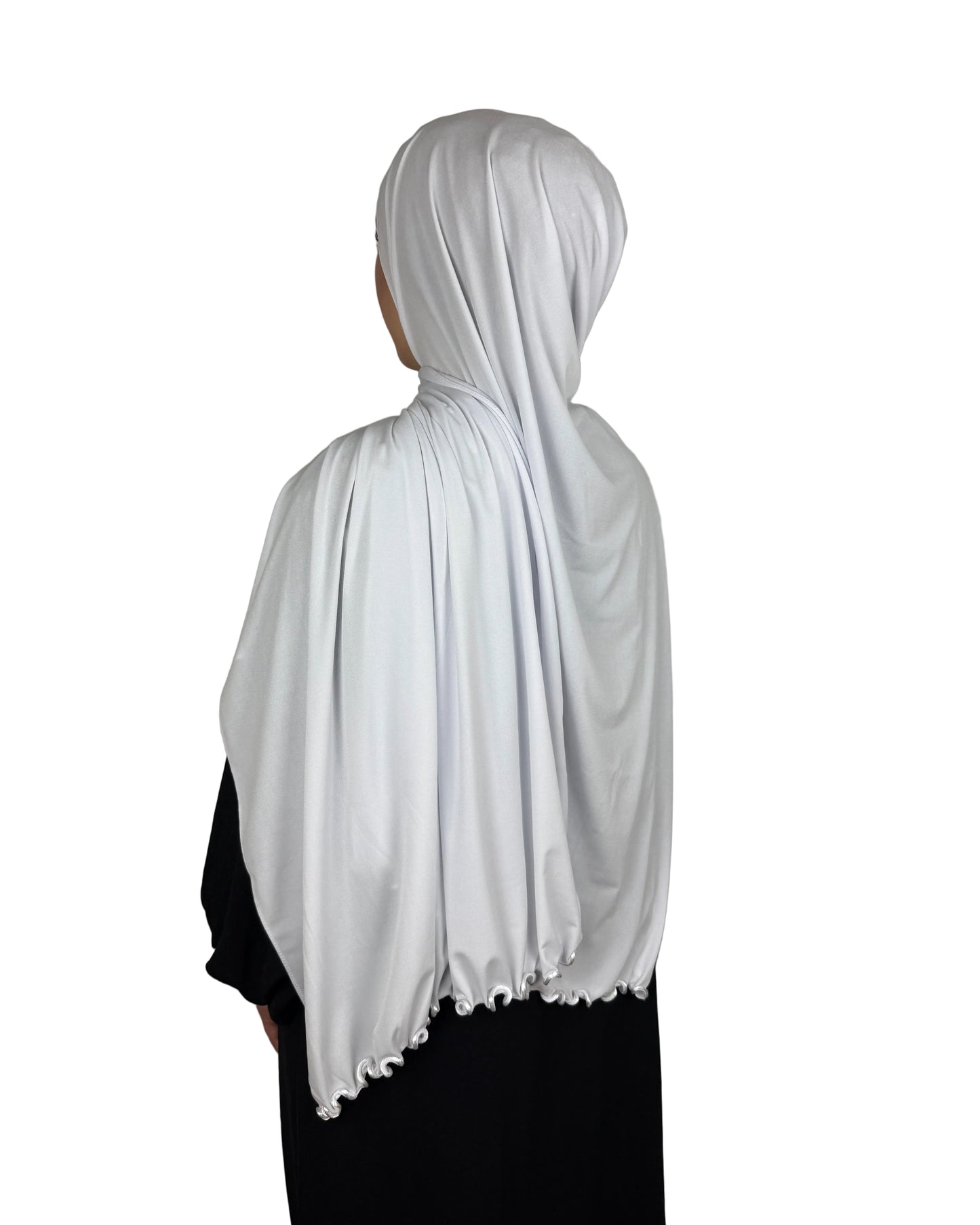 Premium with pearls - White