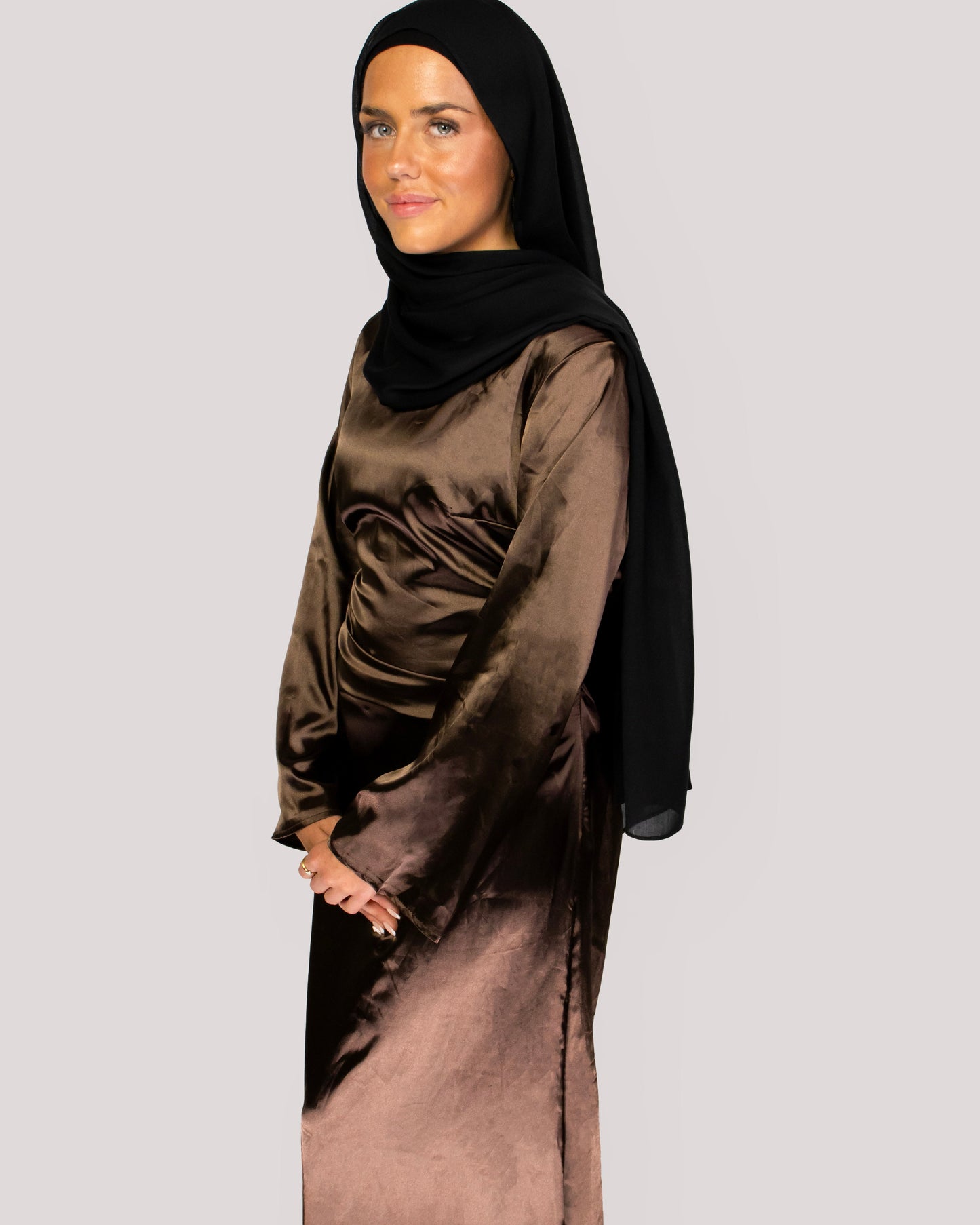 Liya Dress - Brown