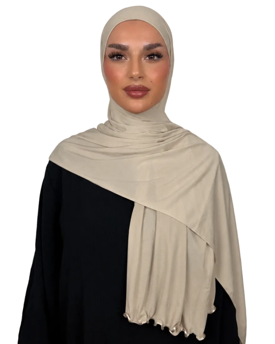 Premium with pearls - Beige