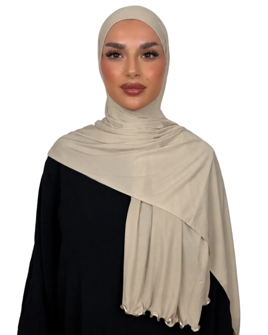 Premium with pearls - Beige
