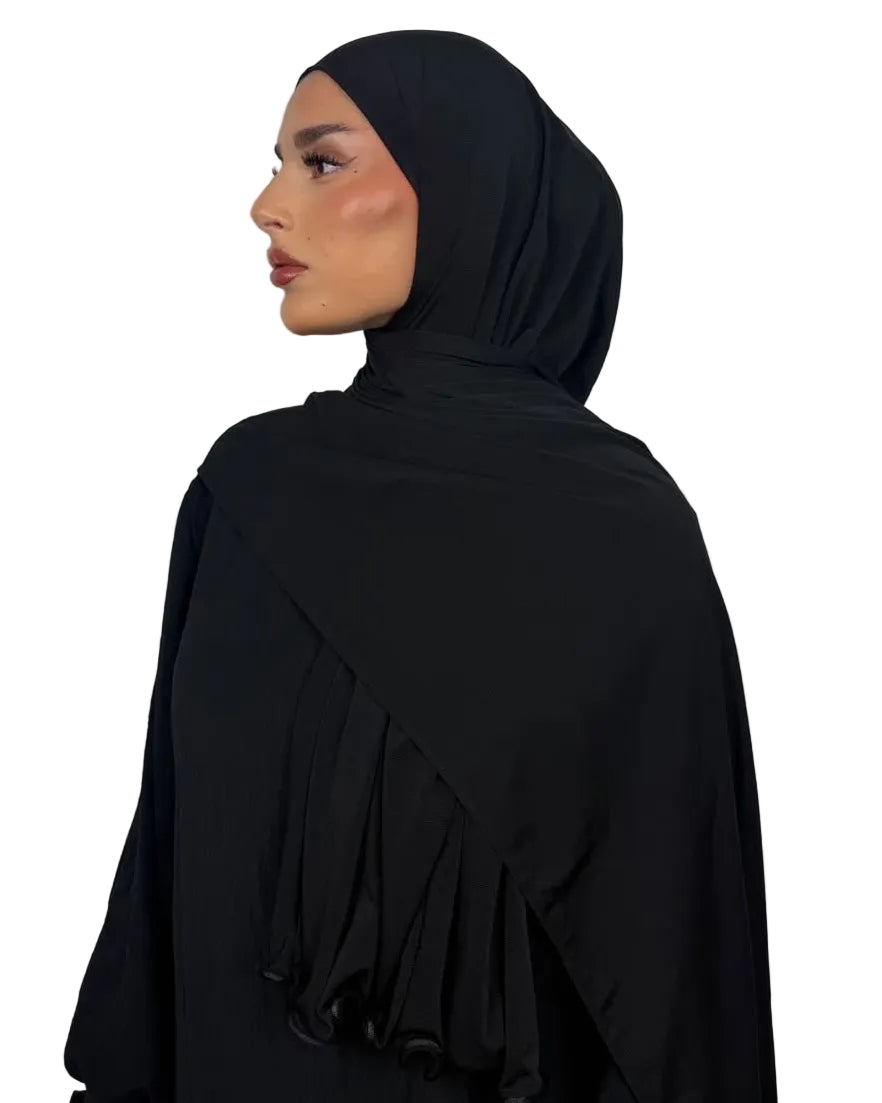 Premium with pearls - Black