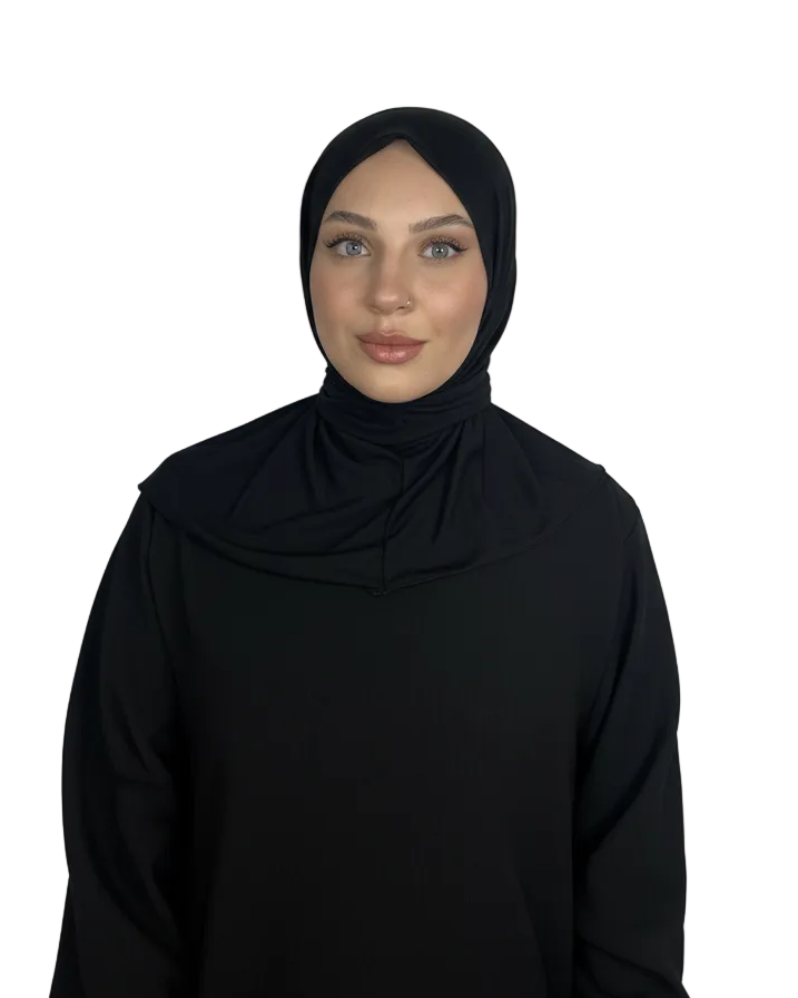 Instant hijab - Black