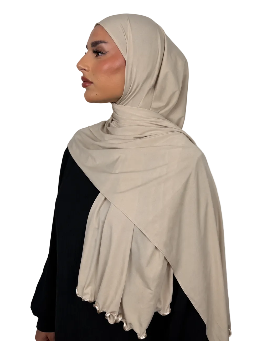 Premium with pearls - Beige