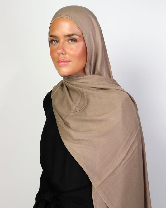 Modal hijab - Mocha