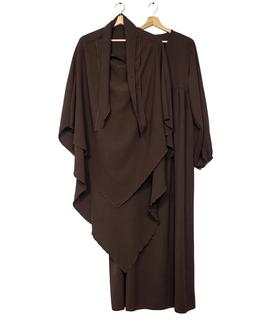Khimar Set - Espresso